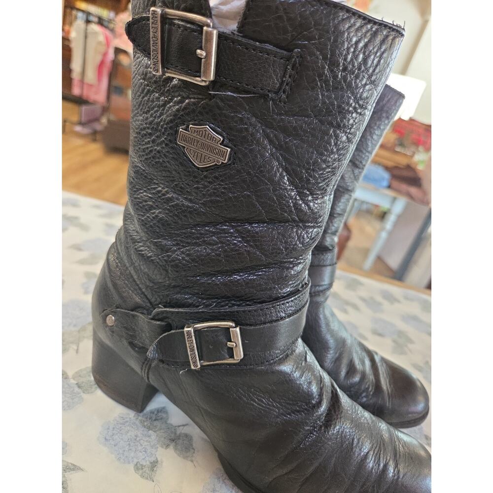 Harley Davidson Midi Boot Size 10 Boots - Picture 2 of 16